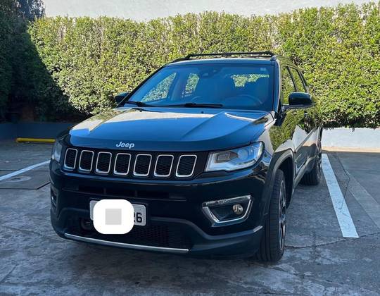 JEEP COMPASS 2.0 16V FLEX LIMITED AUTOMÁTICO JEEP COMPASS 2.0 16V FLEX LIMITED AUTOMÁTICO